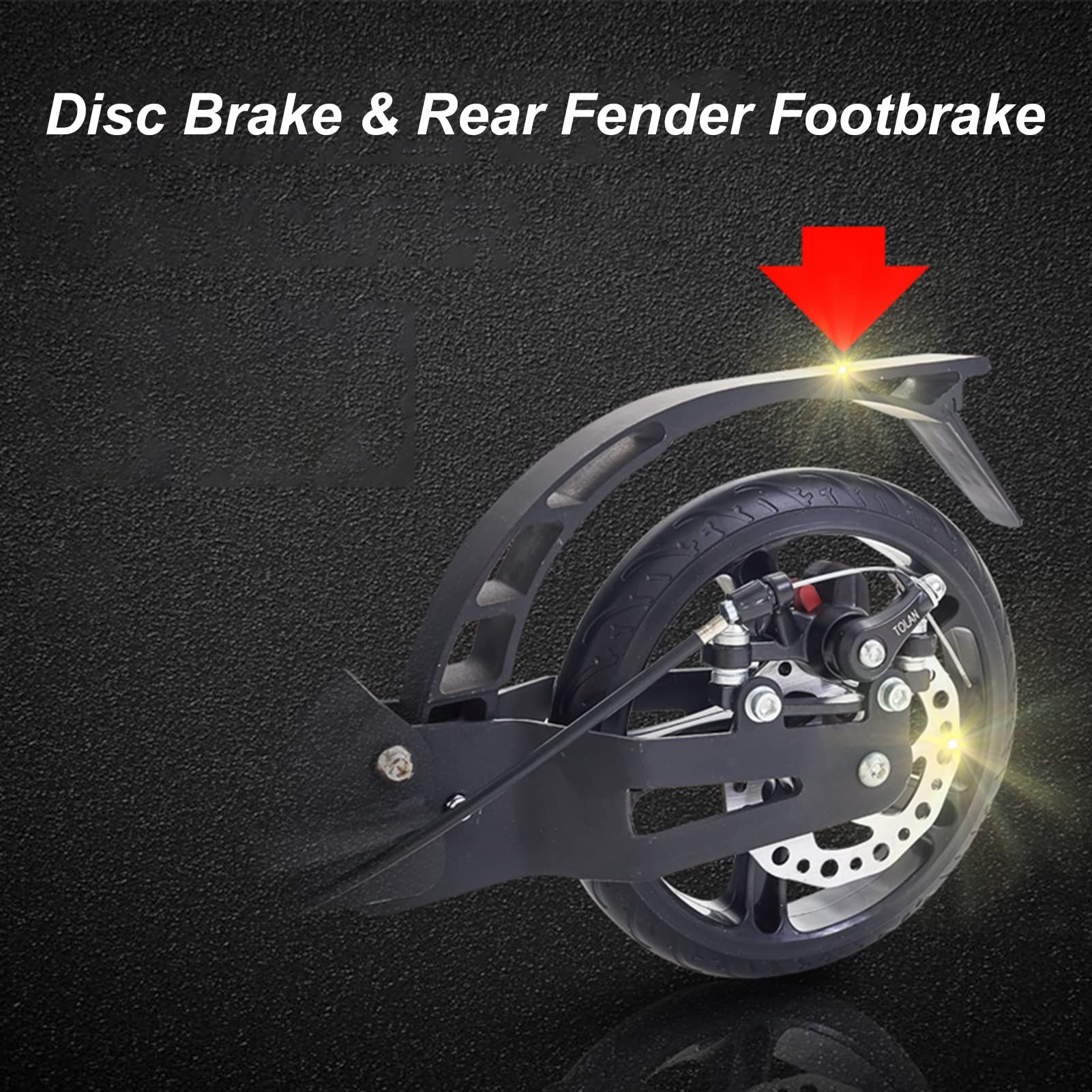 キックスクーター　リアディスクブレーキ　前後サスペンション　大人用キックボード Amazon.co.jp: 子供～大人用 キックボード キックスクーター