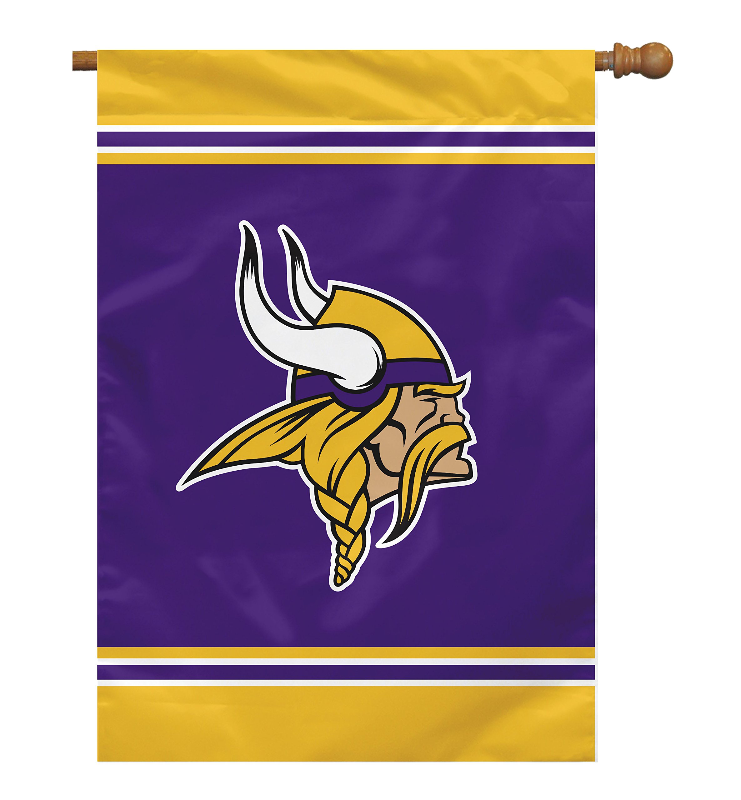 NFL Minnesota Vikings 1 Sided House Banner, 28
