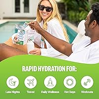 Vista 7 de Paquetes de polvo de electrolitos Force Factor Liquid Labs —Limón y lima— sobres de hidratación para hacer agua con electrolitos con 5 electrolitos