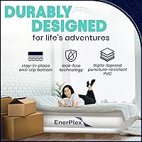 Vista 6 de EnerPlex Colchón de Aire con Bomba Incorporada - Colchón Hinchable Autoinflable con Soporte para el Cuello - Cama de Aire Inflable para Viajes