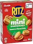 Ritz Bits Sandwich Crackers, Peanut Butter, 162 g