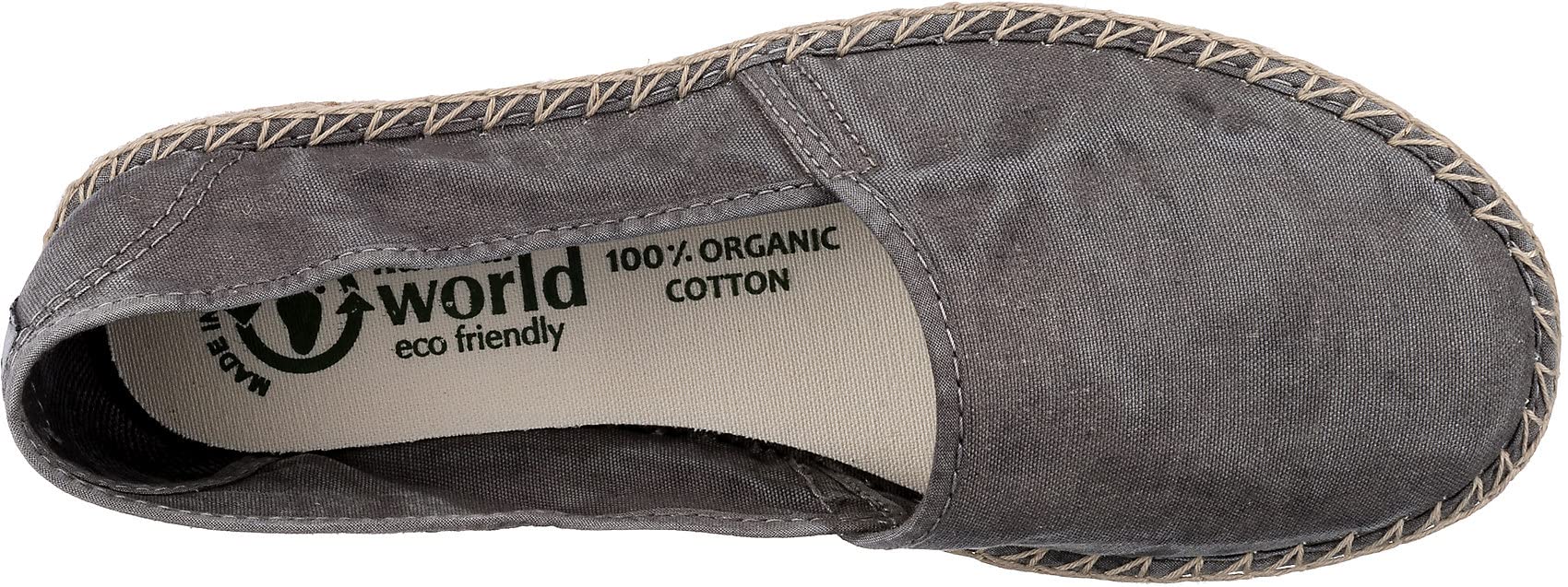 Natural World - 625E - Scarpe in Tela con Fondo in Gomma Naturale