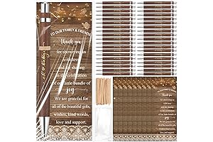 Rustic Baby Shower Pen Party Favors