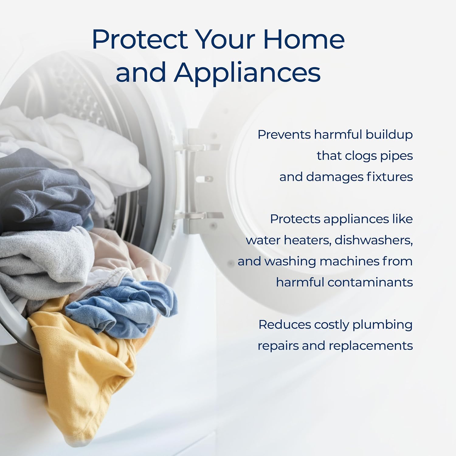 HydroFLOW Whole Home Force Field Filter | Removes Harmful Pathogens, Heavy Metals & Contaminants | Safer Water for Your Family | Advanced Whole House Filtration