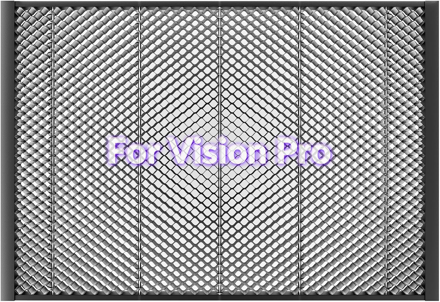 Honeycomb Laser Bed Accessory for WeCreat Vision Pro Laser Engraver and Cutter Machine, 21.34" x 14.72" x 0.67" Aluminum Panel, Best for Tiny Projects, for Heat Dissipation and Cleaner Cutting