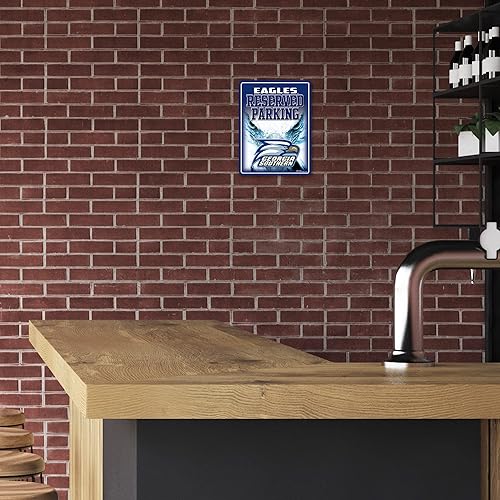 Miniatura 388 de Letrero de metal NCAA de 8.5 x 11 pulgadas, ideal para cueva de hombre, dormitorio, oficina, decoración del hogar Primario