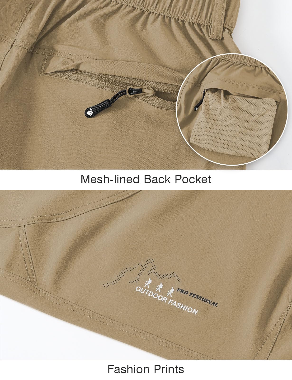 Rdruko Pantaloni da trekking da donna per attività all'aria aperta, pantaloni leggeri, ad asciugatura rapida, protezione UV UPF 50+, traspiranti, funzionali