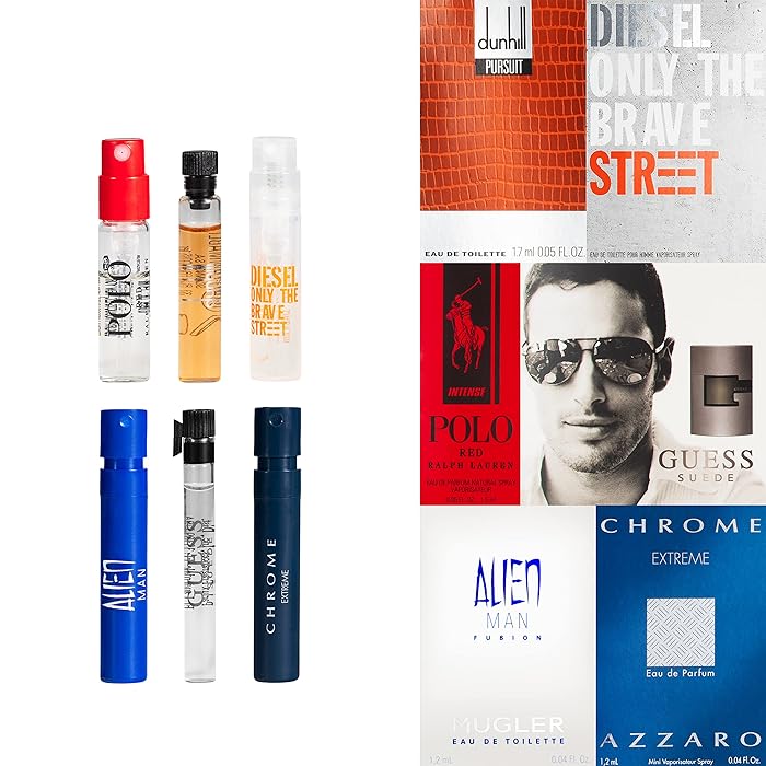 Buy Infinite Scents Men's Cologne Sampler Set 6 Designer Cologne