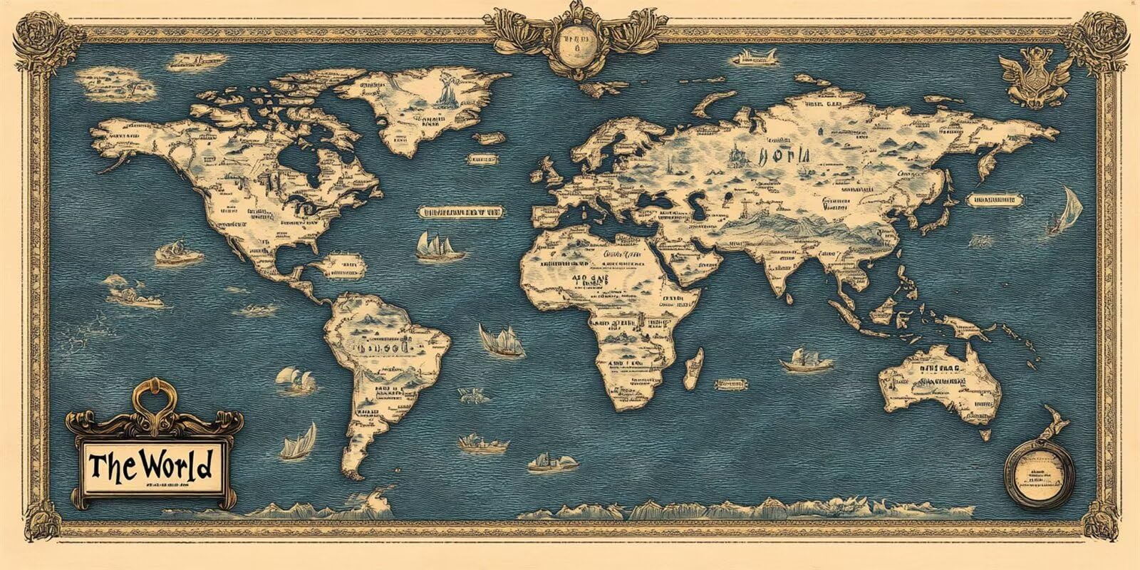 Malarstwo Numery Mapa Świata Dorosłych, XXL Retro Malarstwo Numerowe, Duże Zestawy do Malowania Numerami Bezramowe, Kreatywne Hobby Malarstwo Akrylowe, Malowanie według numerów dla kobiet Prezenty