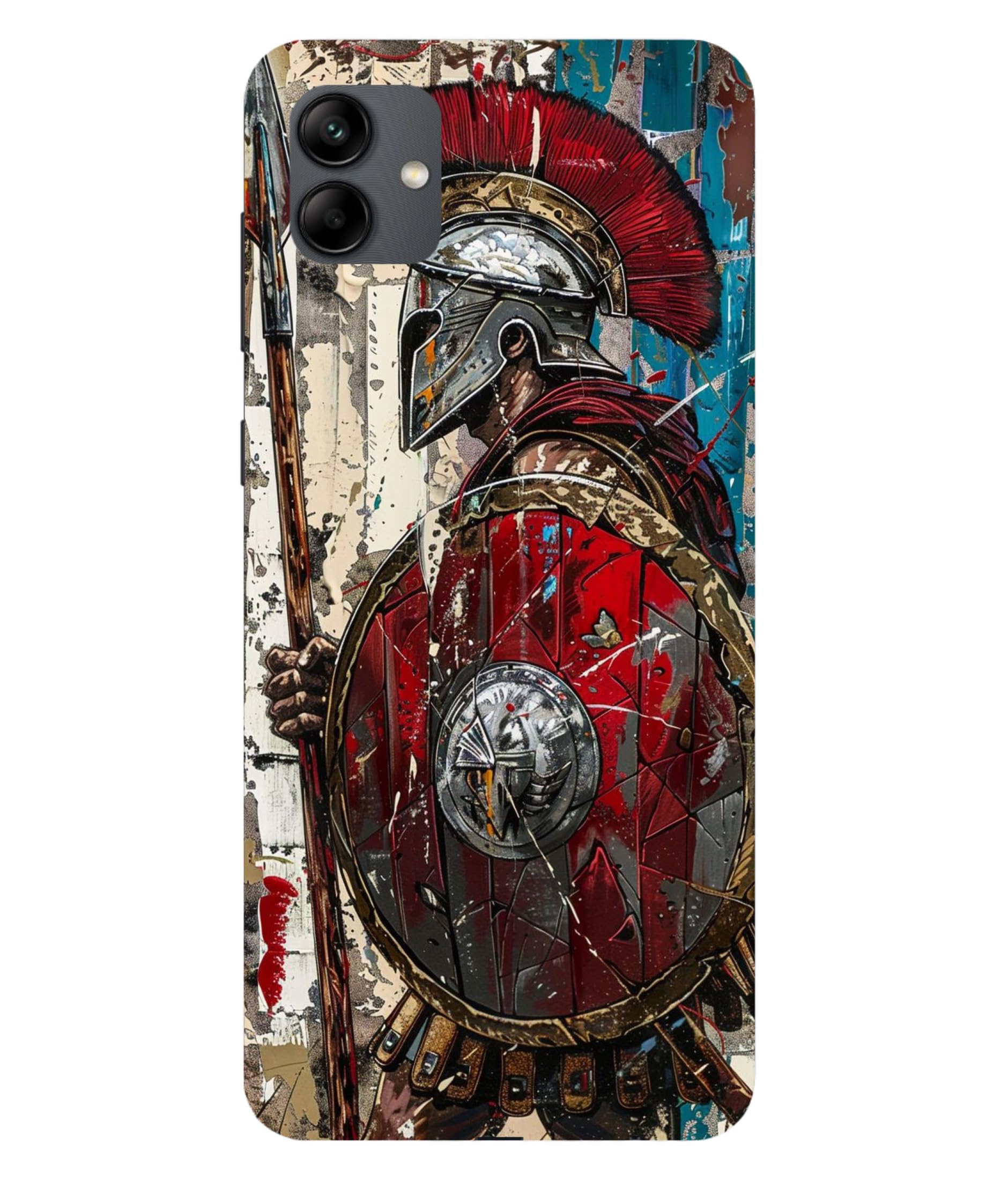 AnjaneyArt Slim Hard Back Cover with This is Sp@rta Design for Samsung Galaxy A04