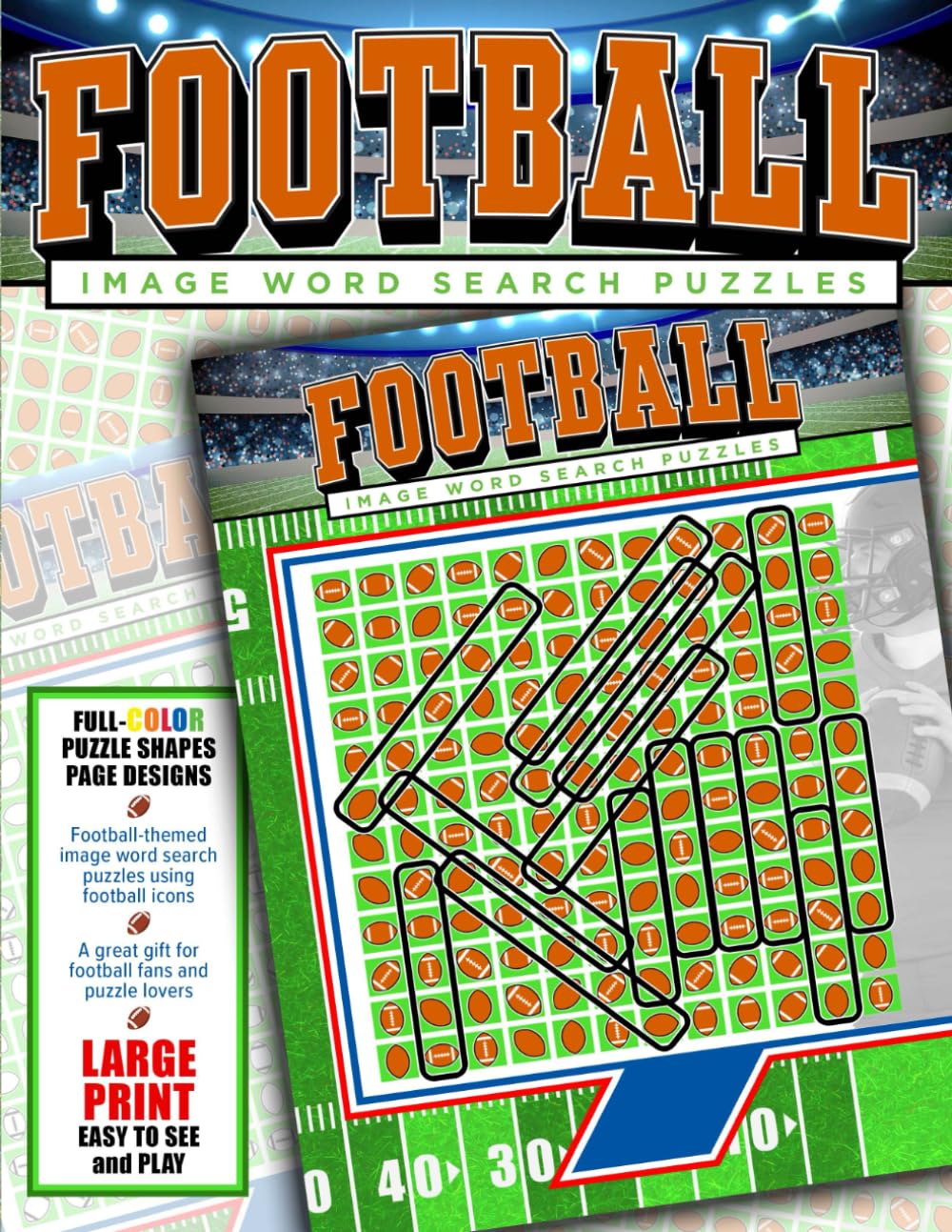 FOOTBALL: Image Word Search Puzzles