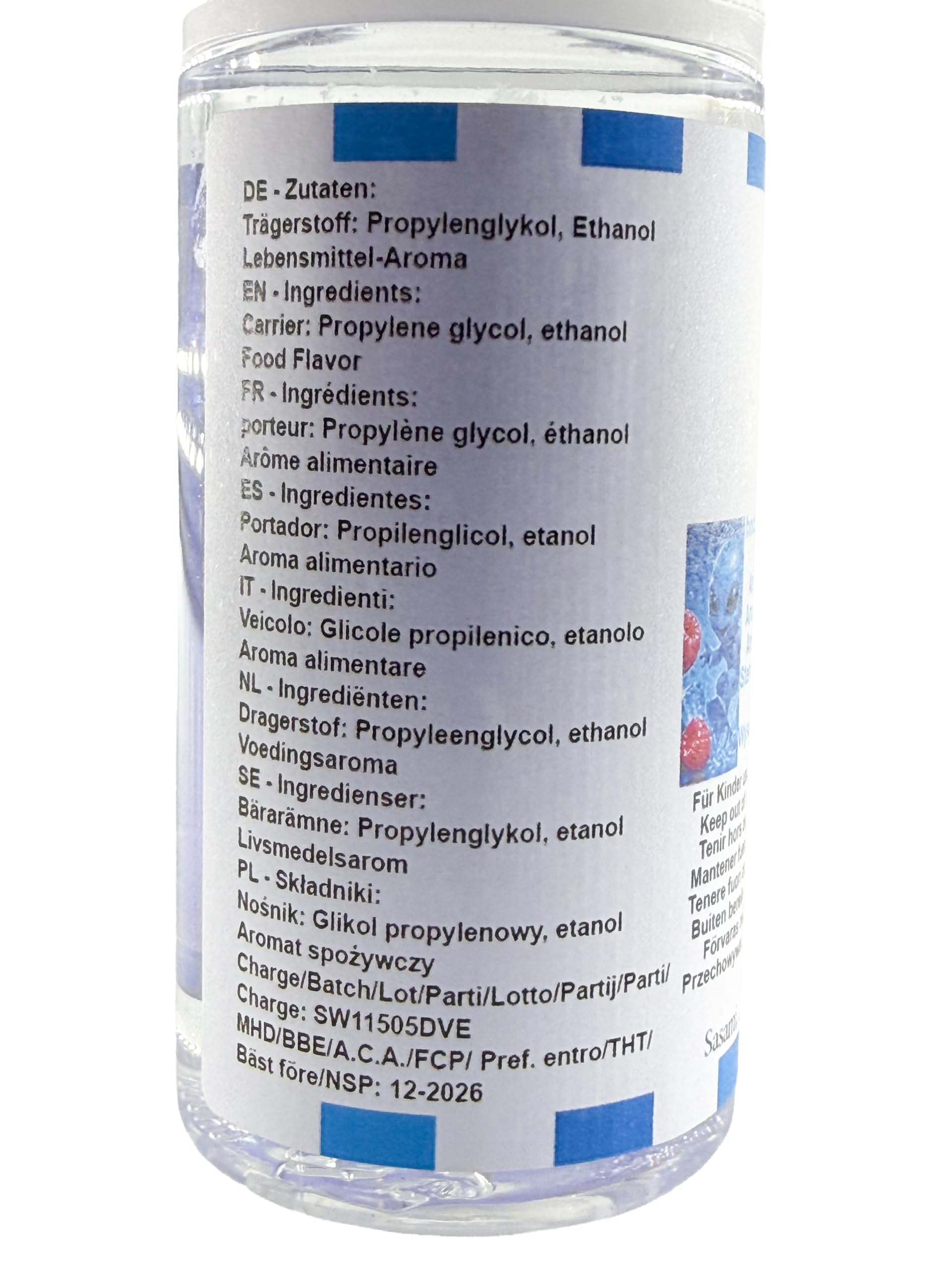 Blue Alien aroma concentrato - vegano - Sasami - 100ml