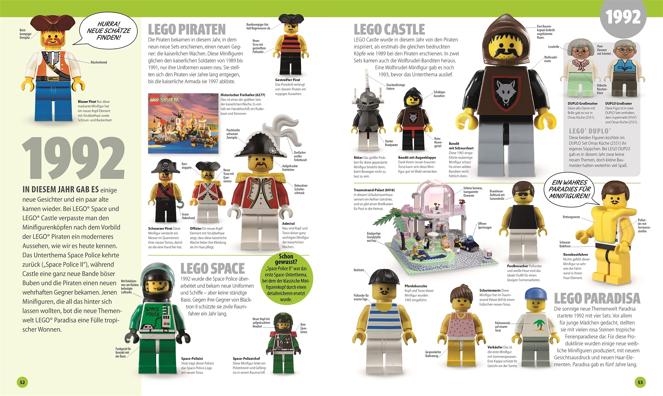 LEGO® Minifiguren Die offizielle Geschichte: Mit exklusiver Astronauten Minifigur. Limitierte Sammlerausgabe