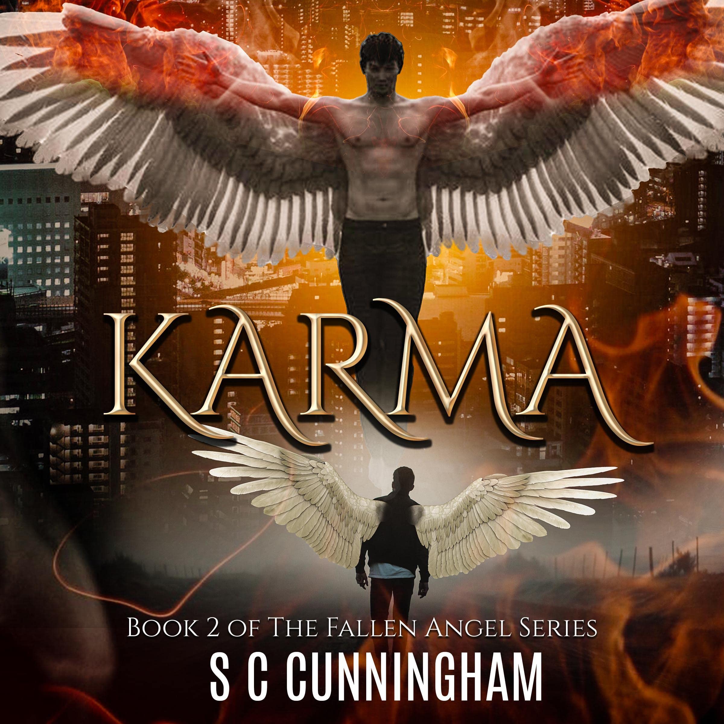 Cover art for Karma: The Fallen Angel Series, Book 2