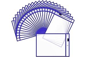 Blue Job Ticket Holders 80 Pack