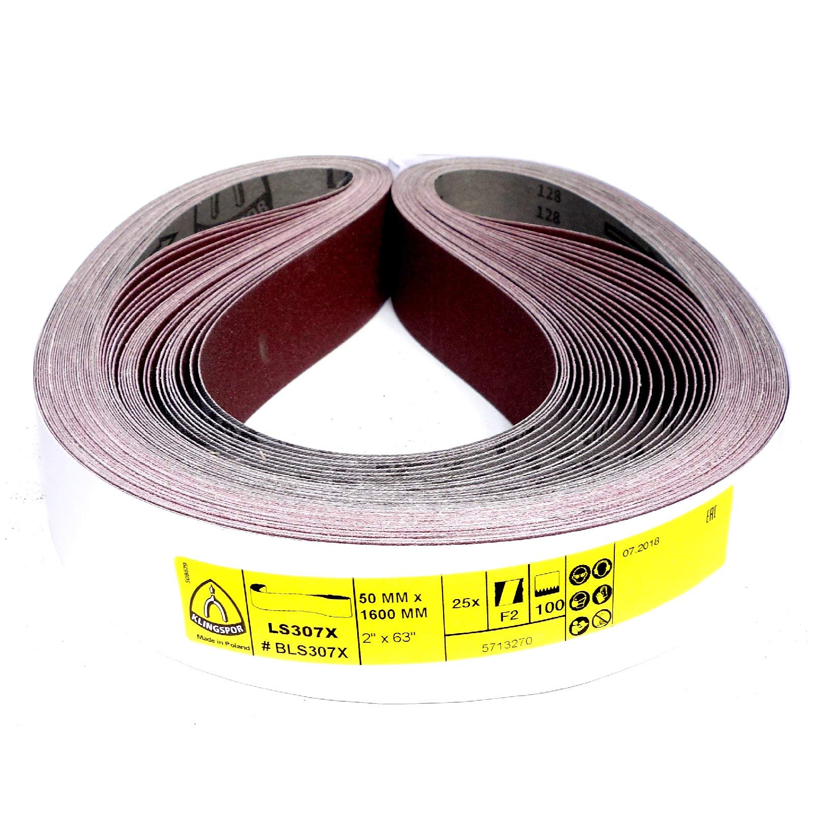 Bande Abrasive 100 X 914 Mm Pour Bois Et Métaux - Lot De 6 Bandes