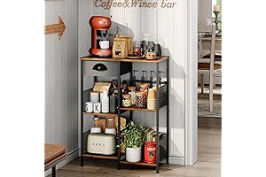 X-cosrack Farmhouse Coffee Bar Cabinet: Your Divine Coffee Corner