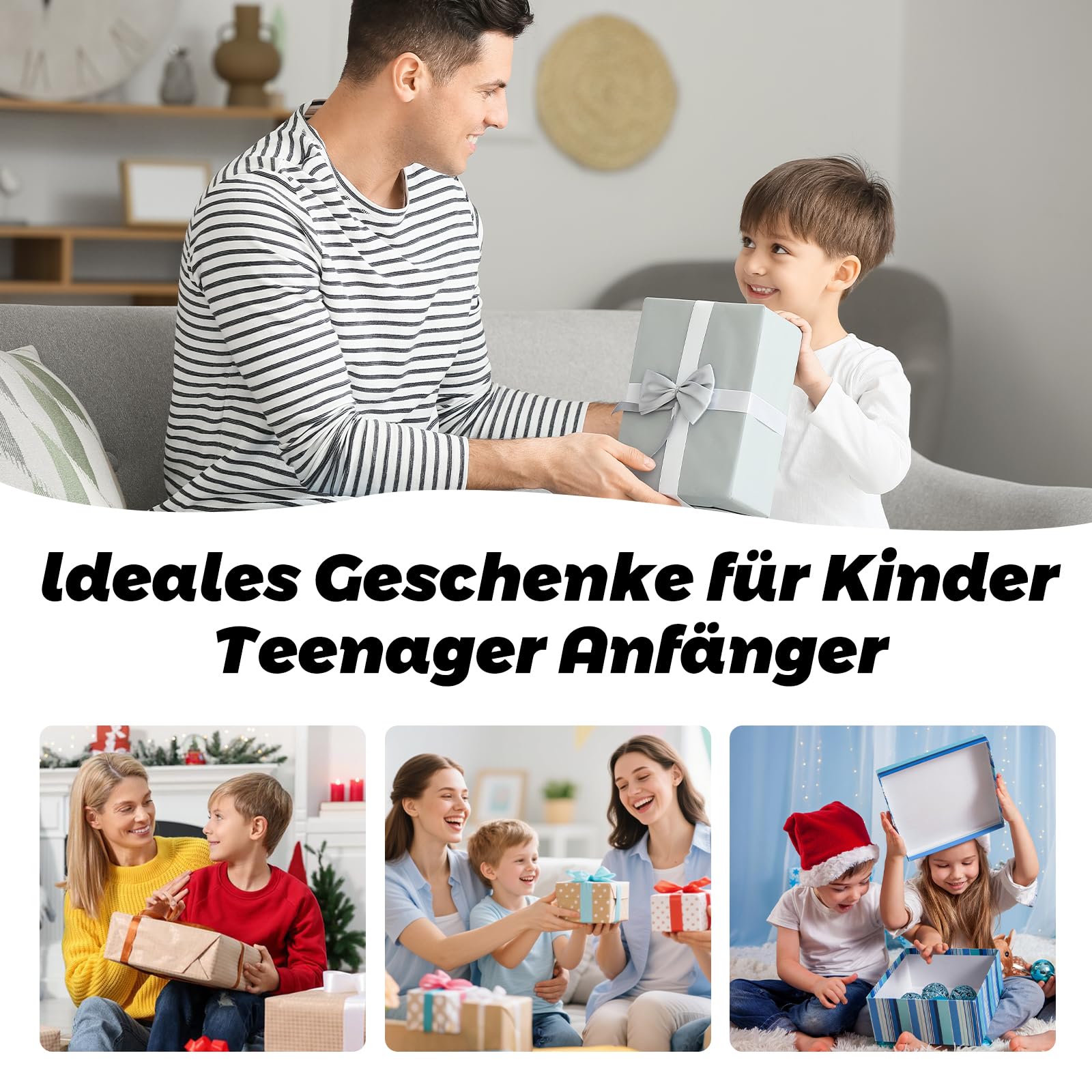 Digitalkamera 1080P 48MP Fotokamera Kamera für Kinder Jugendliche, 2,4" Tragbare Kompaktkamera mit 32GB SD-Karte, Geschenk für Studenten Anfänger Jungen Mädchen