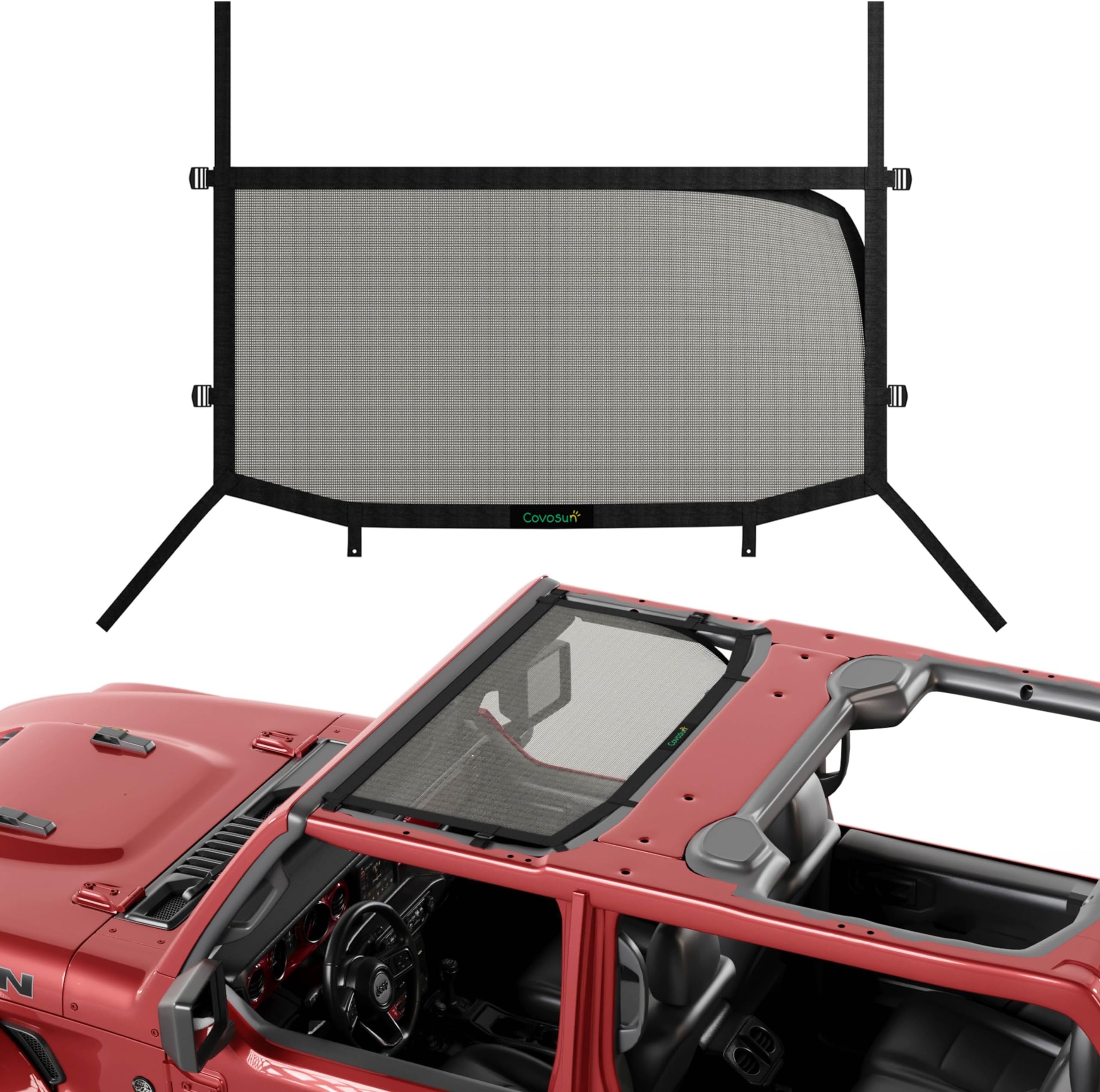 Covosun Sunshade for Jeep Wrangler JL&JLU(20182023) 2 Door