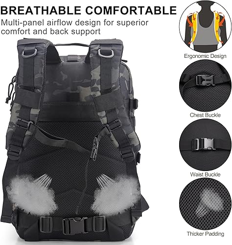 Vista 10 de Mochila para casco de motocicleta para hombres con portador de casco duro/almacenamiento, mochila de equitación, accesorios de motocicleta/regalos