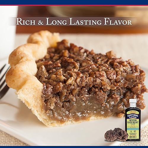 Miniatura 5 de Happy Home Sabor de nogal negro de imitación, sin alcohol, certificado Kosher, 7 onzas.