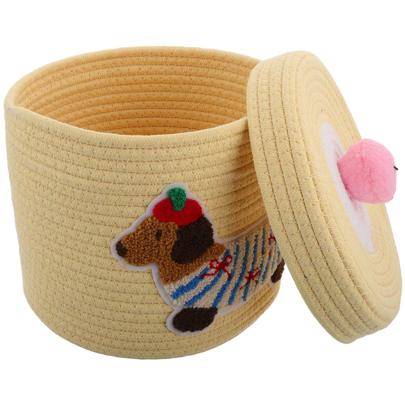 Panier pour jouets avec couvercle contre le désordre des enfants