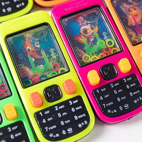 Miniatura 4 de Paquete de 24 juegos de anillos de agua de mano para niños, recuerdos de fiesta para niños, bolsas de regalo, regalos de devolución para niños, caja