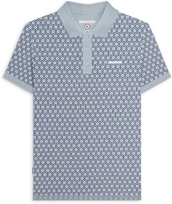 Lambretta Mens Polo Shirt Blue Roundel XL