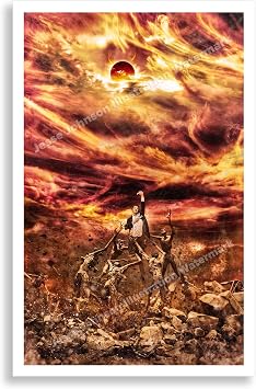 Nice Catch - Constantine Poster 11x17 Keanu Reeves Jumping to Catch Medical Band Scene | Supernatural Action Movie Wall Art Print Featuring Dark Fantasy Gothic Aesthetic from the Iconic Demonic Battle Thriller | Cinematic Supernatural Wall Decor Print for Fans of Constantine and DC-Inspired Films