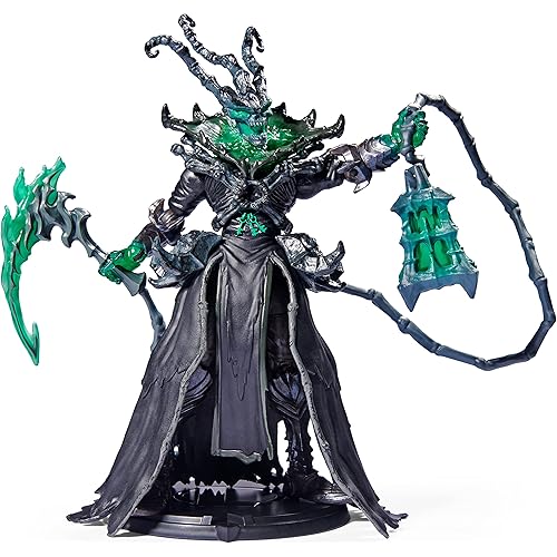 League of Legends, Official Akali Premium Collectible Action Figure with Base, Over 7-Inches Tall, The Champion Collection, Collector Grade, Ages 14 and Up