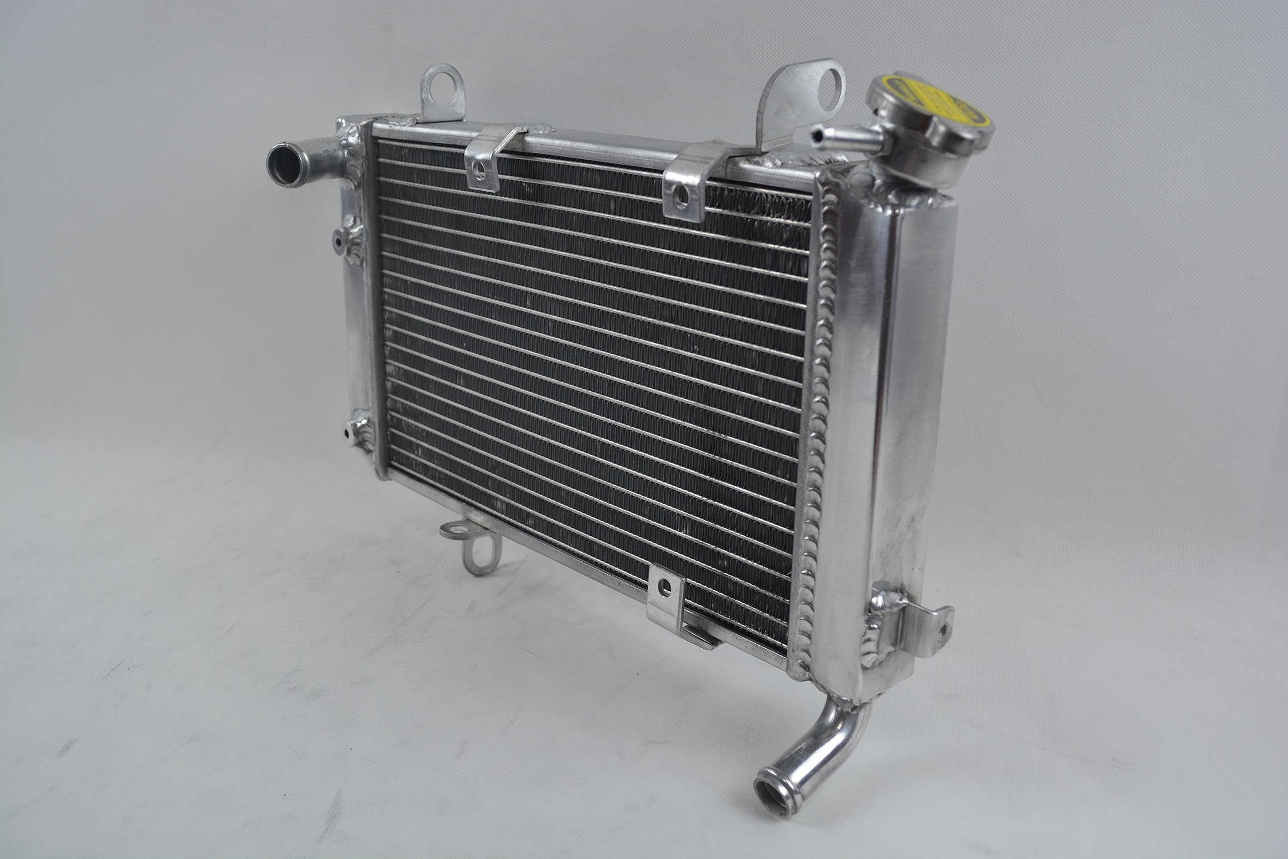 Full Aluminum Radiator For 2003-2008 Suzuki LT-Z400, KFX400, DVX400 ATV – Direct Fit, Vacuum Brazed Core