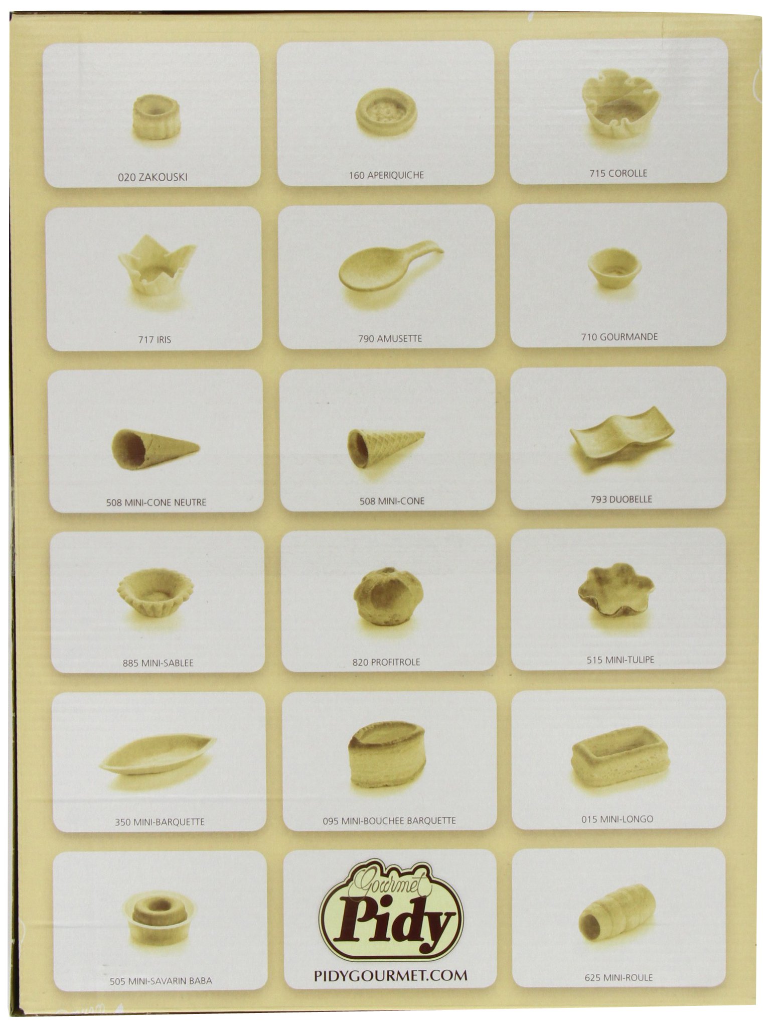 Pidy / Pidy / Mini-Waffeln, Neutral