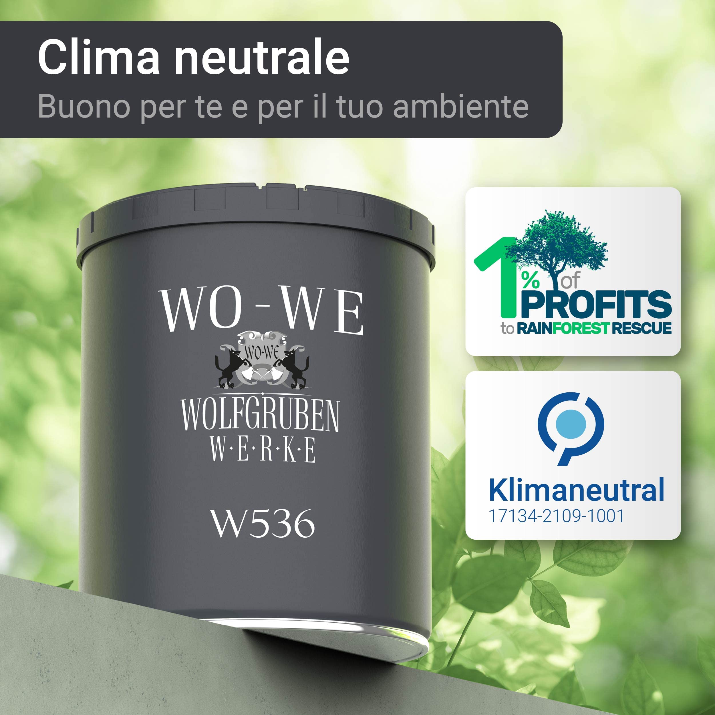 Fluido protettivo rivestimento liquido lavabile per sigillare carta da parati W536 Trasparente 750ml