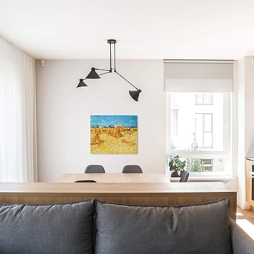 Miniatura 1522 de A&T ARTWORK The Starry Night de Vincent Van Gogh. Tamaño del marco: 36 x 30 pulgadas, tamaño de la imagen: 30 x 24 pulgadas, reproducciones clásicas