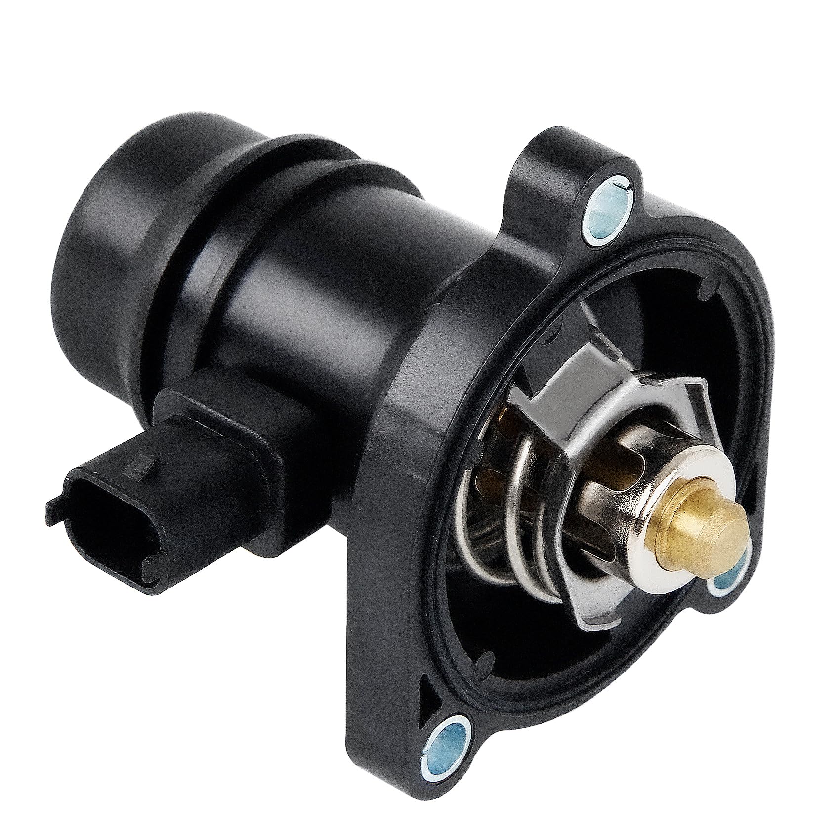 DOCAS Thermostat d'eau 55593033 1338261 1338029 25200454 compatible pour Opel Adam Astra J Corsa D E Meriva B 1.2 1.4
