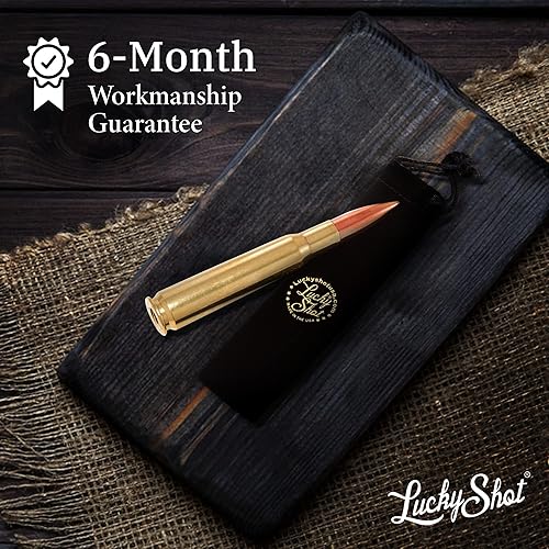 Vista 6 de Lucky Shot - Mango de grifo de cerveza - Mango de grifo de cerveza BMG calibre 50 en forma de bala Accesorio de barra de alta resistencia