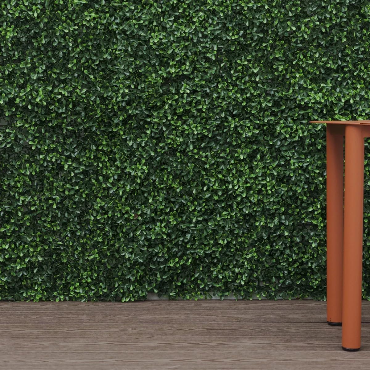 Jardín Vertical Artificial Exterior o Interior - Pack 8 Paneles 50x50 cm (2m²) - Planta Artificial para Pared Moderno - Muro Vegetal - Proteccion UV - Boj Artificial Decoración