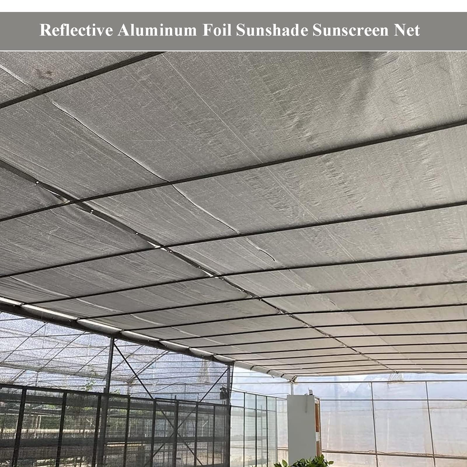 99% odblaskowa srebrna plandeka z przelotkami, folia aluminiowa, ochrona przed słońcem i deszczem, wszechstronna tarcza odblaskowa do ogrodu, na taras, samochód, zaciemnienie okien.