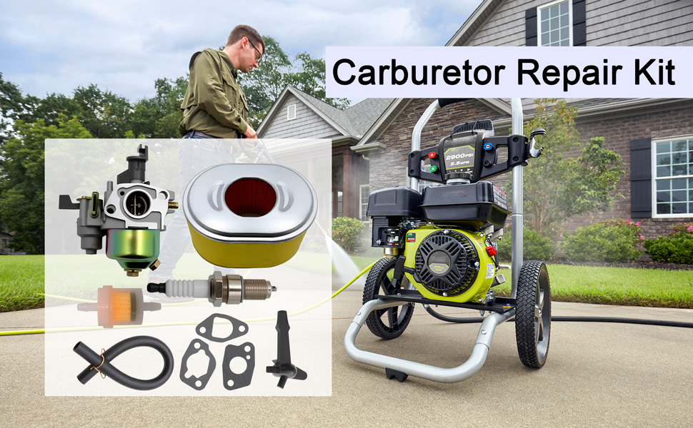 Amazon.com: atsuch Carburetor Repair Kit for Husqvarna PW3200