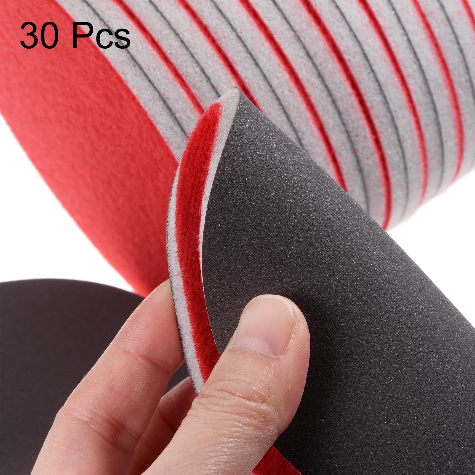 30 PCS TAMPONE Abrasivo in Spugna Scrubber Per La Pulizia Spugne Casa