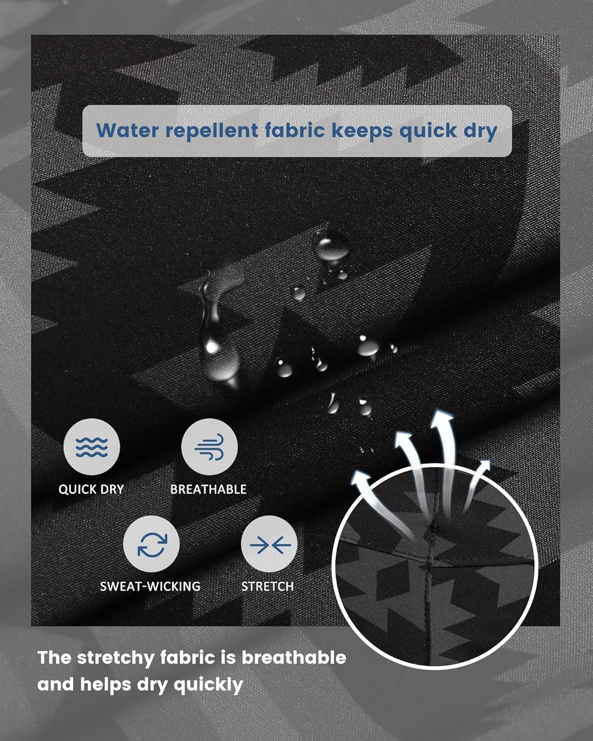 maamgic Mens 5 Inch Stretch Swimming Shorts Compression Liner Swim Trunks Swimwear Bathing Suits Beach Wear Swim Suits - Image 3