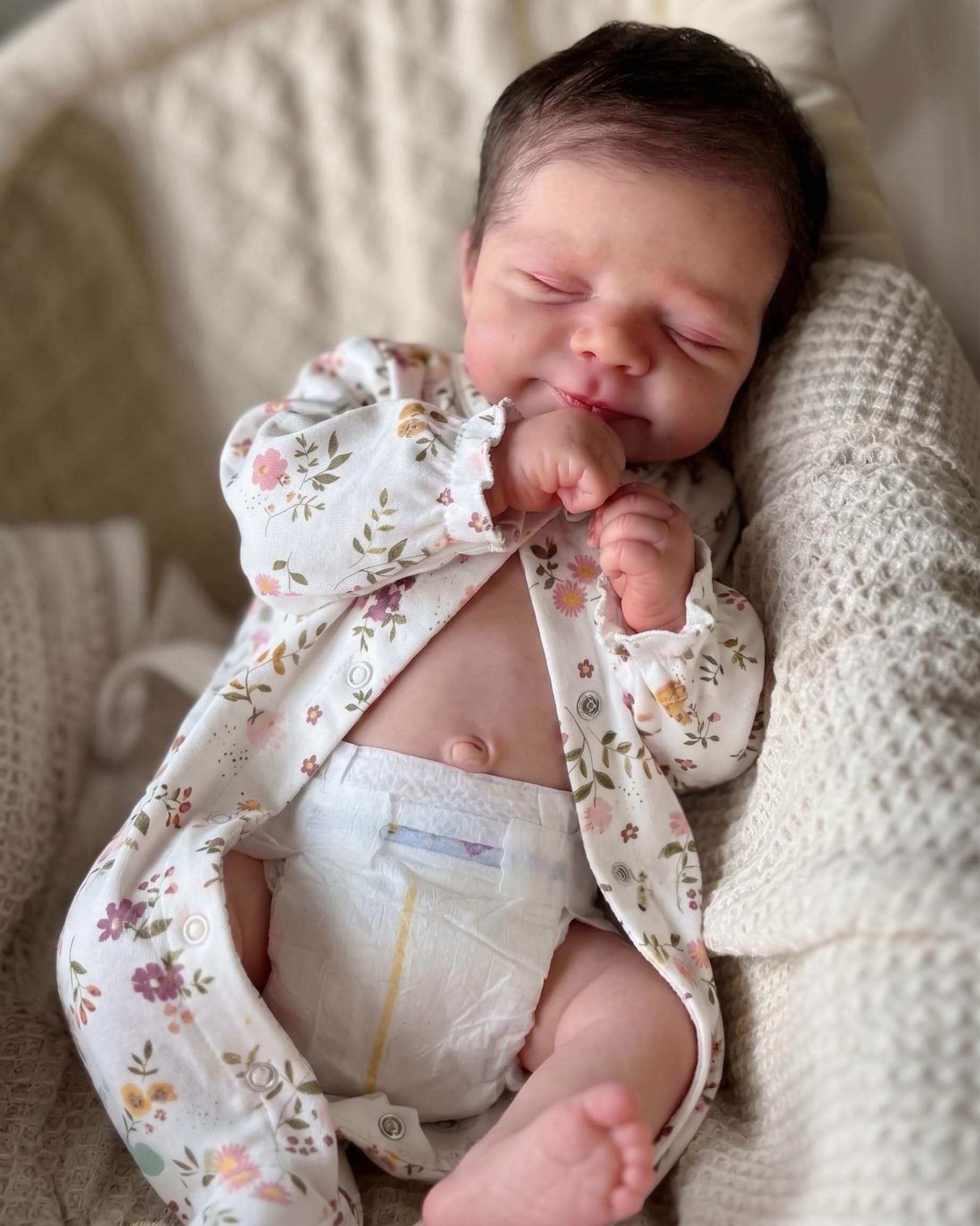Amazon.com: Zero Pam Realistic Reborn Baby Dolls Girls with Hair