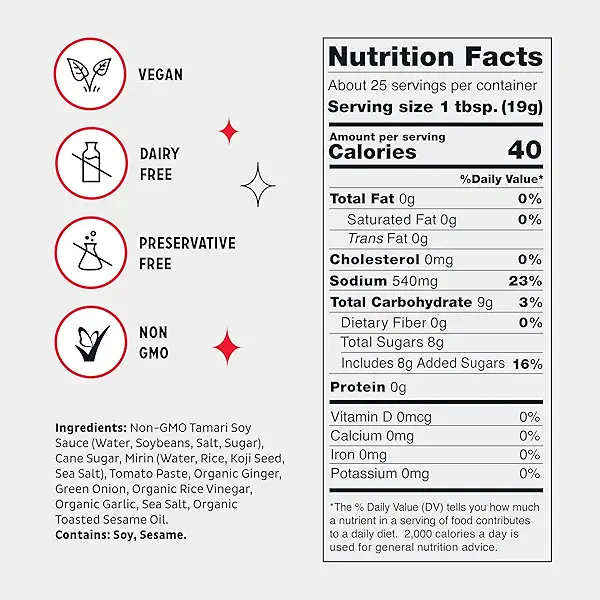 Bachan's - Japanese Barbecue Sauce - Gluten Free, 17 Oz, Small Batch, Non GMO, No Preservatives, Vegan and BPA free. Condiment for Wings, Chicken, Beef, Pork, Seafood, Noodle Recipes, and More 2