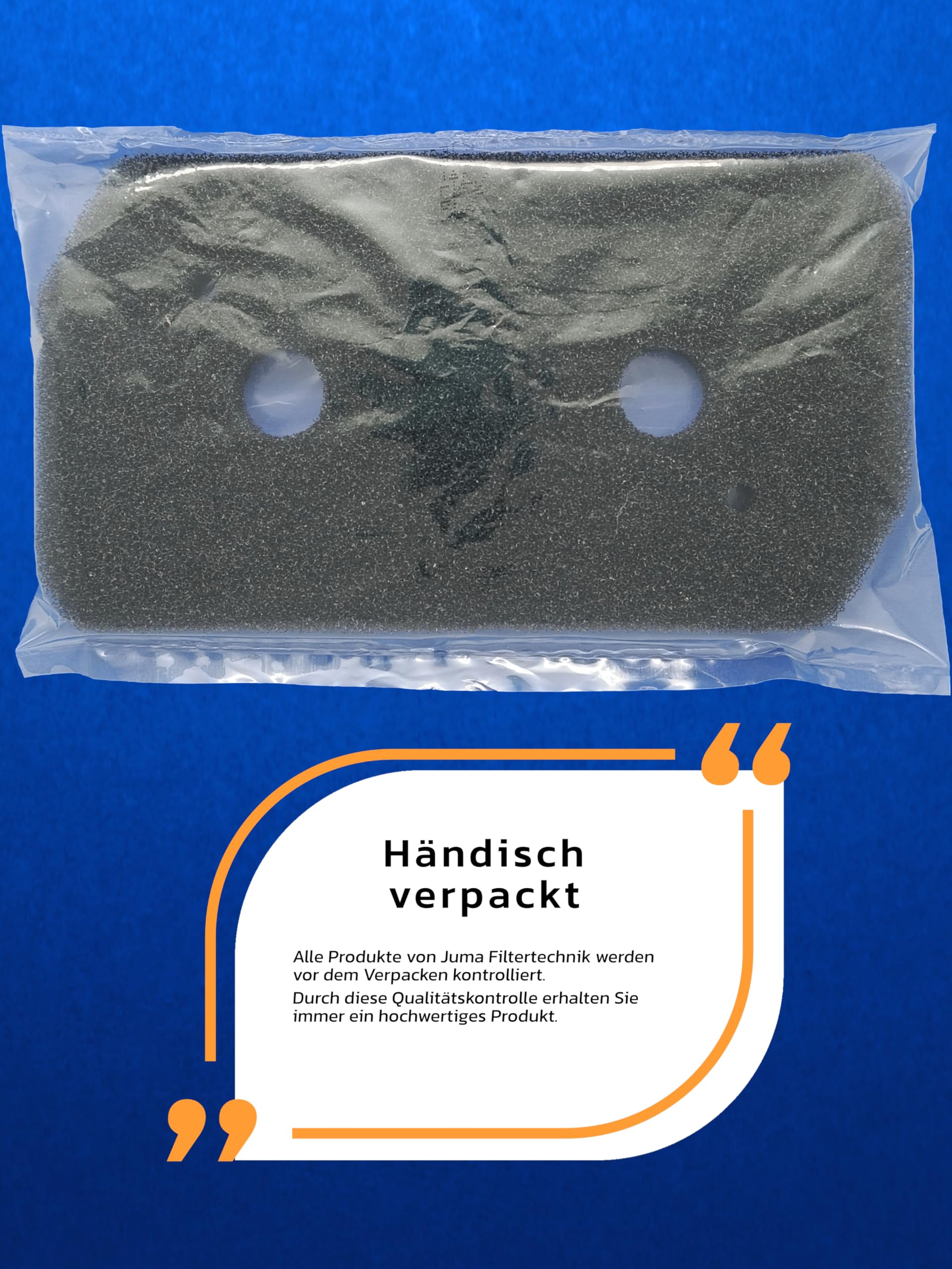 Filtr JUMA do Bosch Siemens 12007650 232 x 128 x 20 mm Suszarka z pompą ciepła, filtr do suszarki kondensacyjnej, pianka filtrująca, wodoodporna, wytrzymała pianka, filtr cokołowy (1 sztuka)