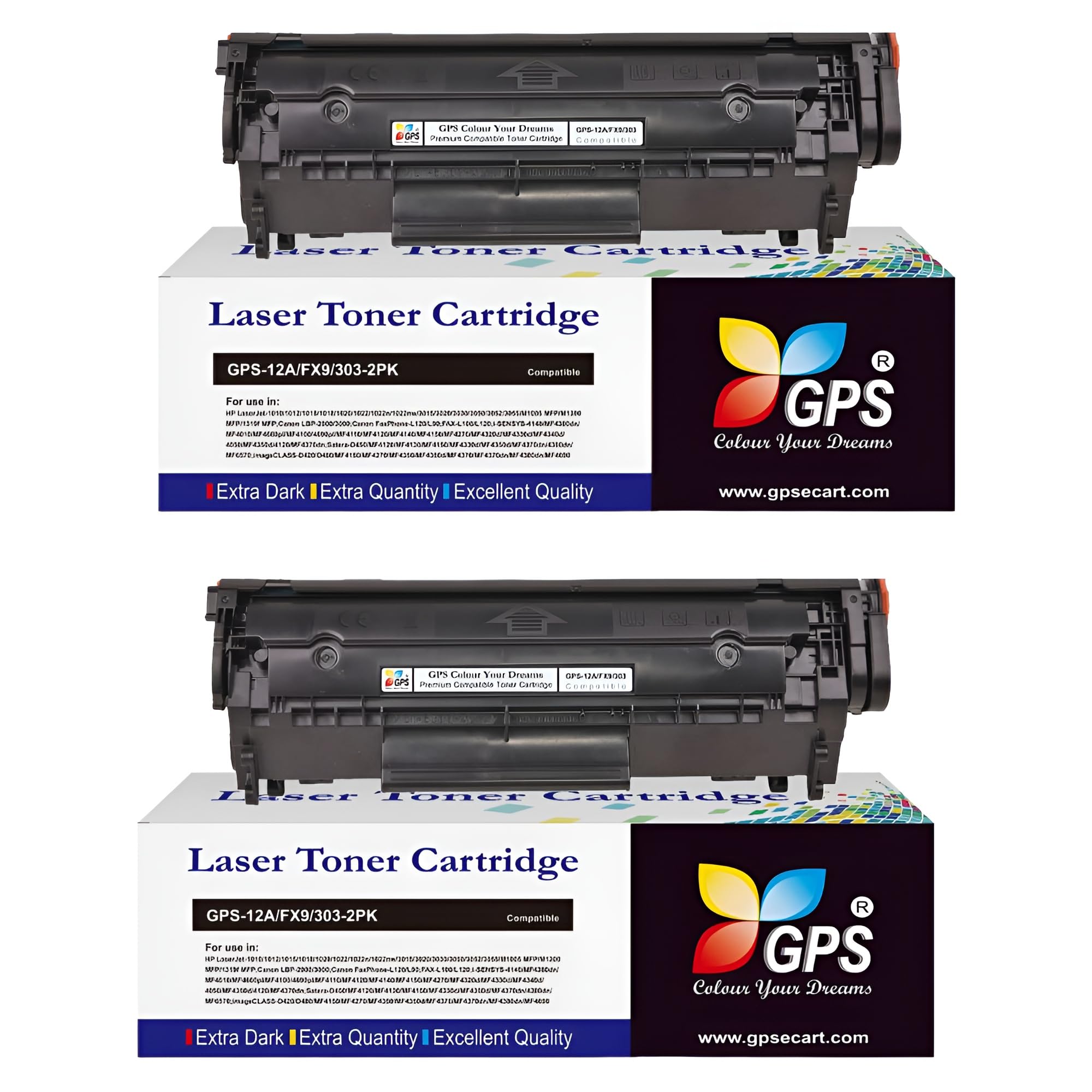 GPS Colour Your Dreams 12A Black Laser Toner Cartridge of HP Q2612A Compatible with HP Laserjet 1010, 1012, 1015, 1018, 1020, 1022, 1022n, 3020, 3030, 3050, 3052, 3055, M1005, M1319f (B08XW3TPZY) Amazon Price History, Amazon Price Tracker