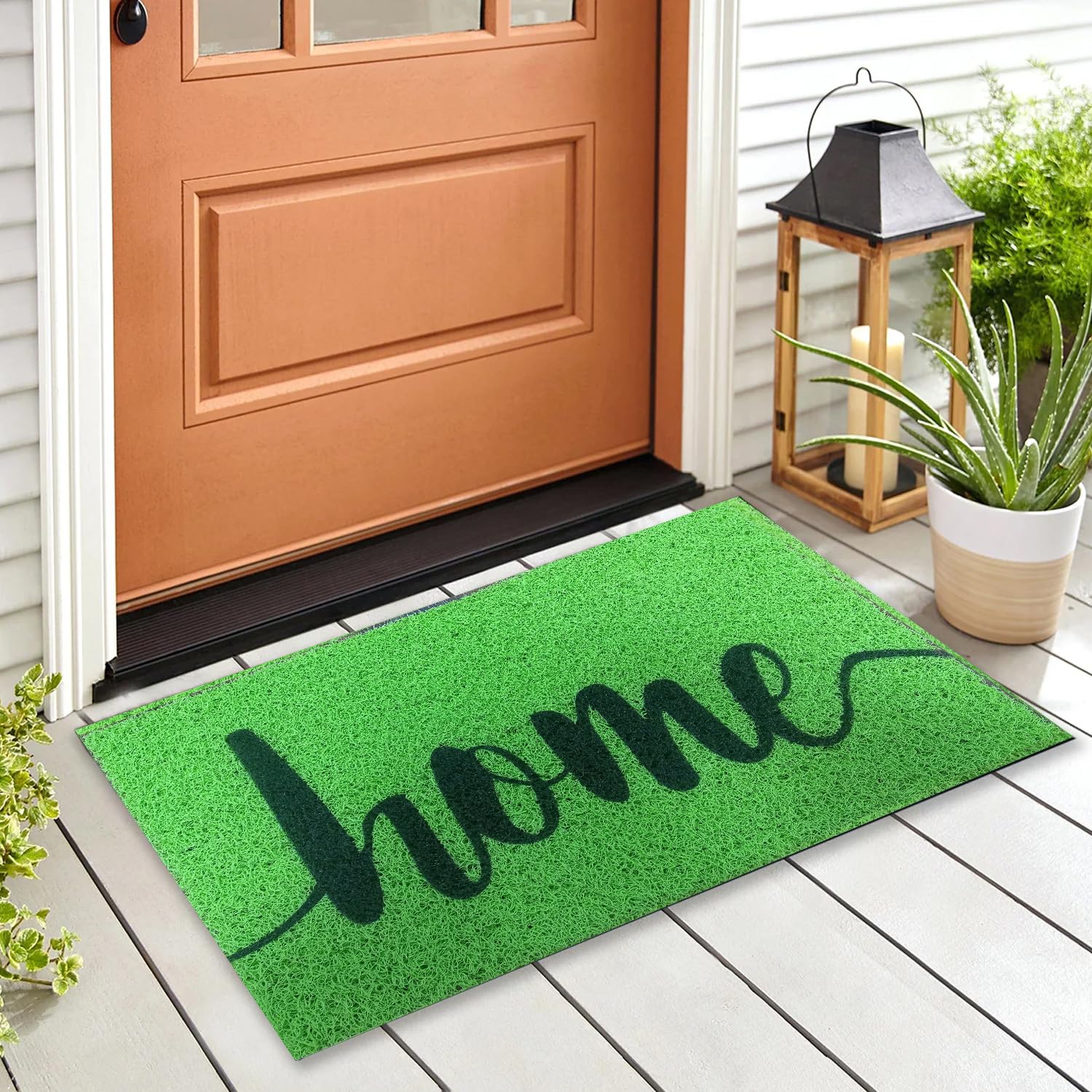 Status Contract Anti Slip Front Door PVC Mat | (38 x 58 cm) Living Room Rug for Entrance Doors PVC Floor Mats for Home (Home) (B0D96M68V6) Amazon Price History, Amazon Price Tracker