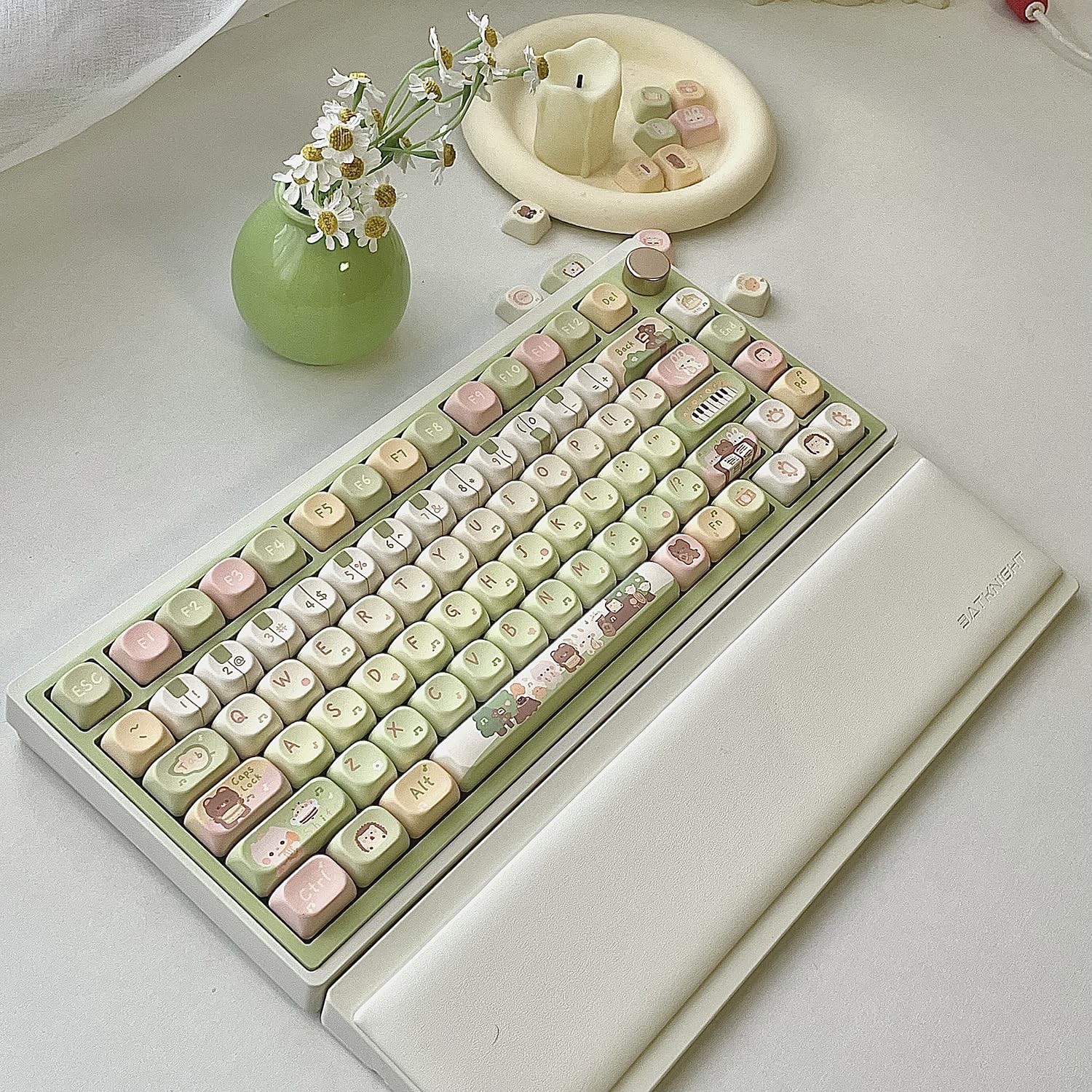 BATKNIGHT BK75 リストレスト付きキーボード Amazon | BATKNIGHT BK75 キーボード リストレスト付き メカニカル