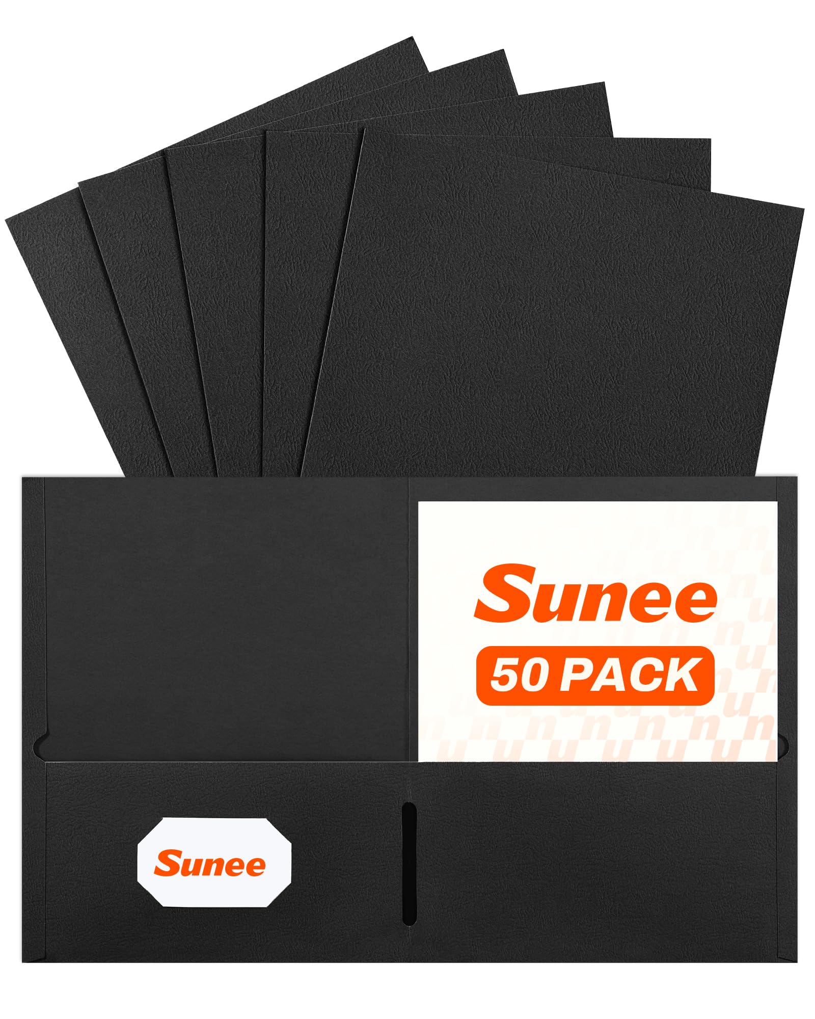 SUNEE 50-Pack Folders - Business & School -13 SUNEE 50-Pack Folders - Business & School -13