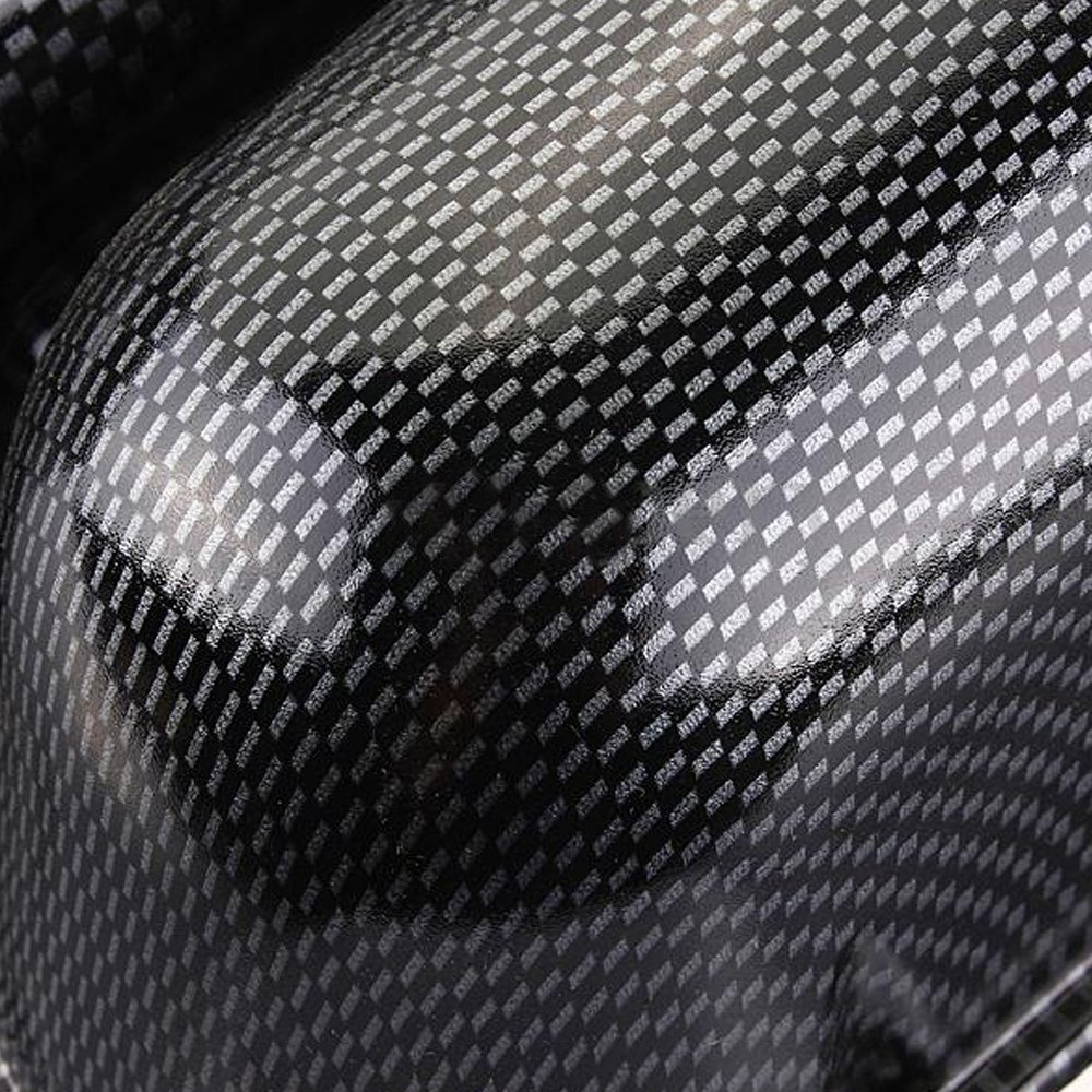 E Support Fibra di Carbonio 12V Auto Motore 2" 52mm Universale Doppio Foro Portacialde Calibro Supporto Calibro Cruscotto Automobile Manometro Porta