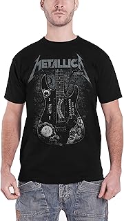 Men's Metallica - Kirk Ouija Guitar Crew Neck Short Sleeve T-Shirt
